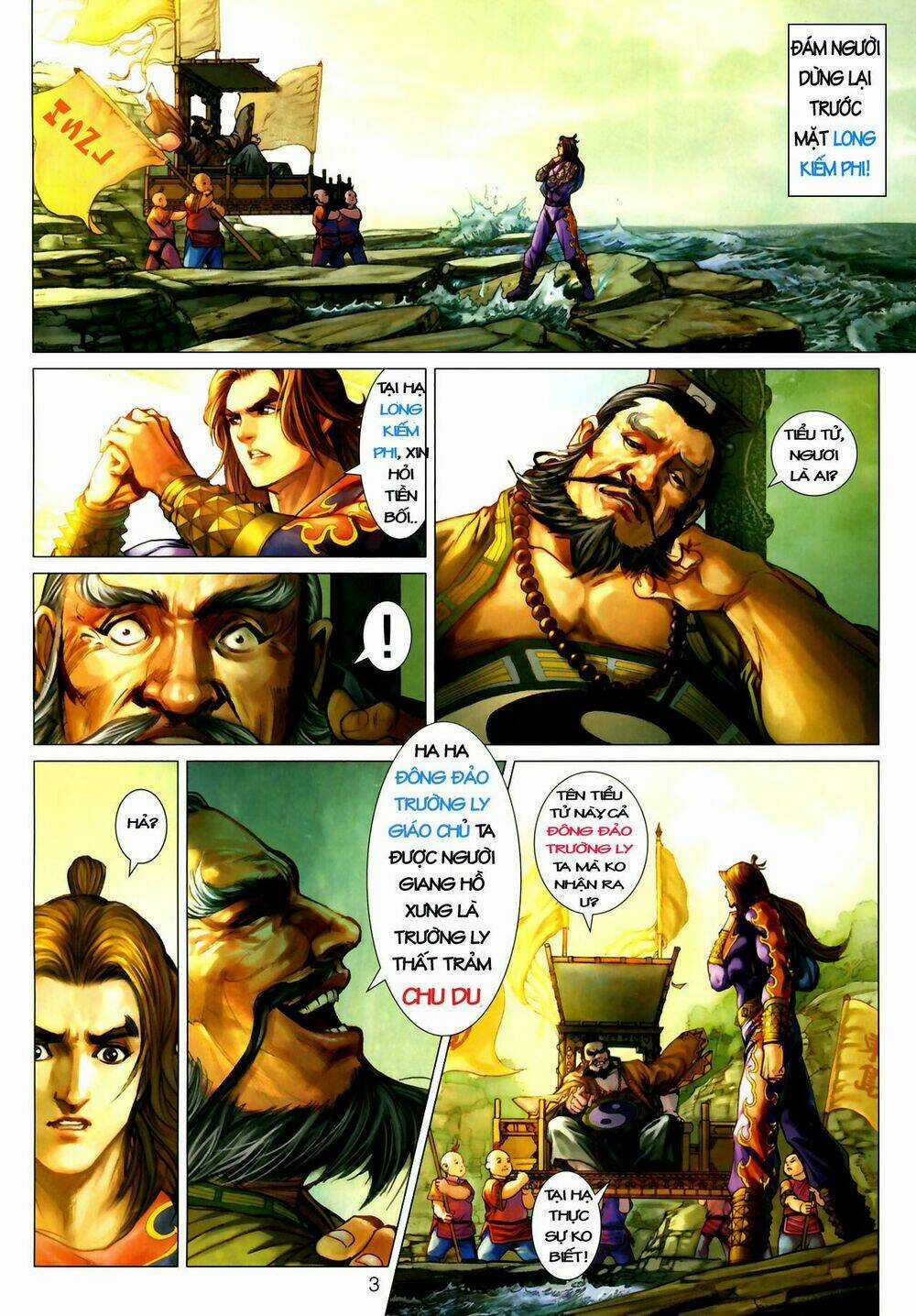 Thần Chưởng Long Kiếm Phi Chapter 6 trang 2