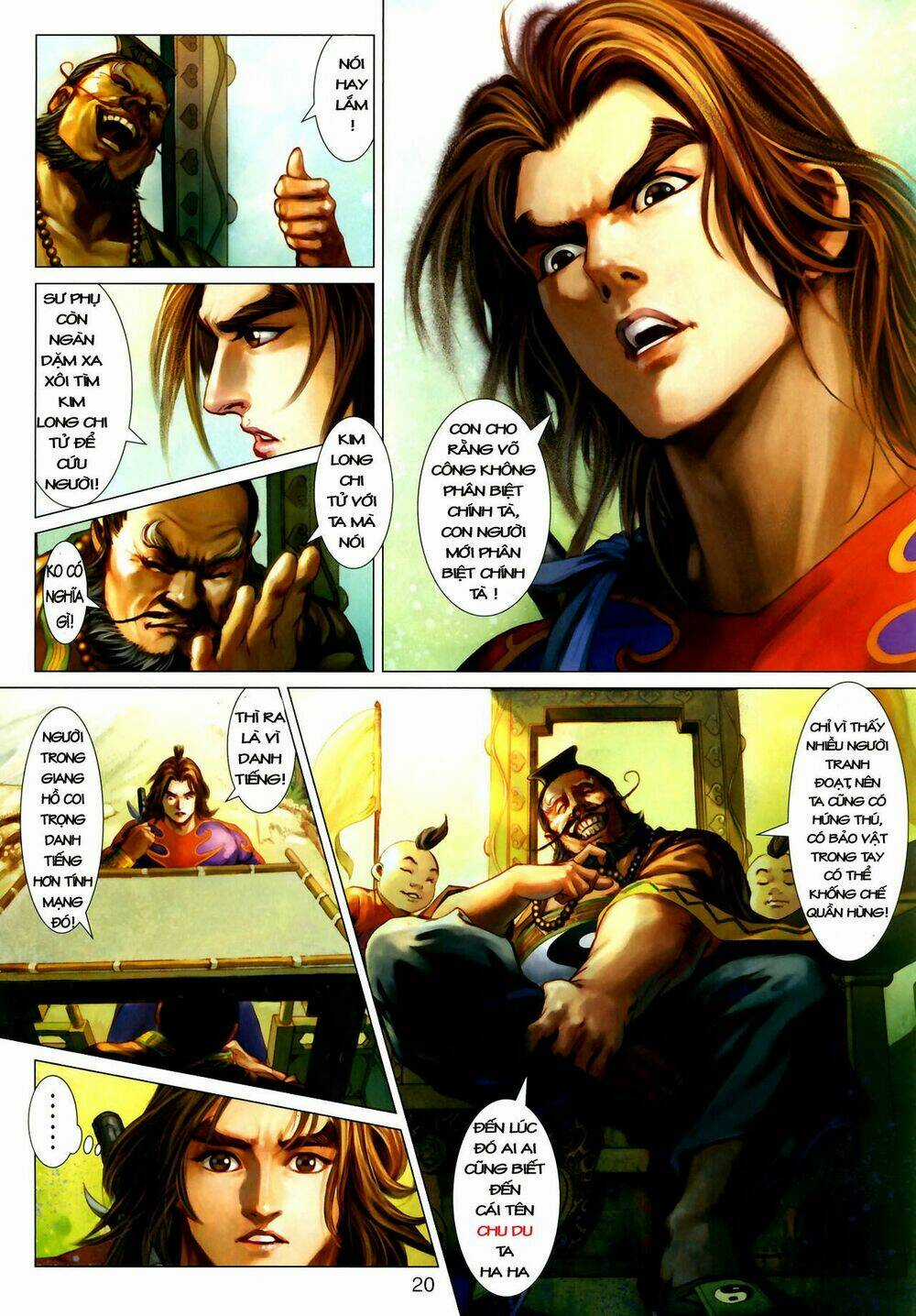 Thần Chưởng Long Kiếm Phi Chapter 6 trang 21