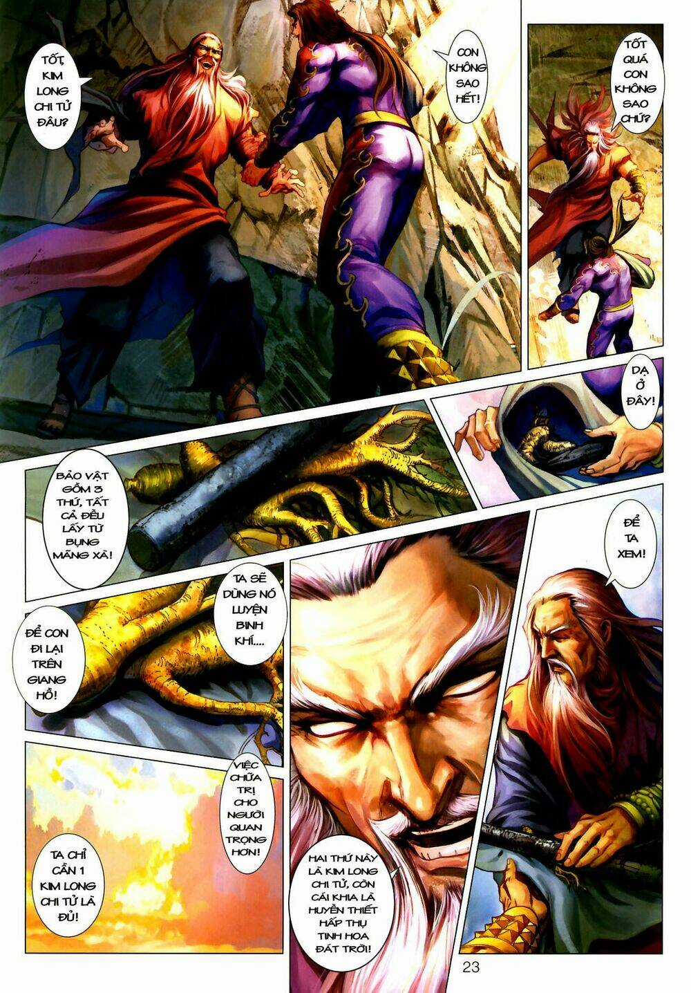 Thần Chưởng Long Kiếm Phi Chapter 6 trang 24