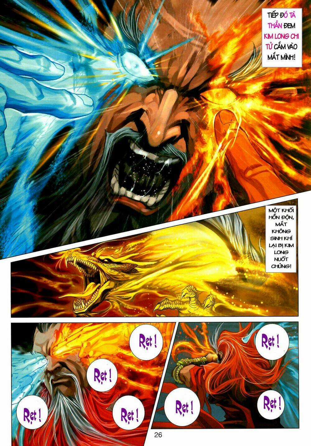 Thần Chưởng Long Kiếm Phi Chapter 6 trang 27