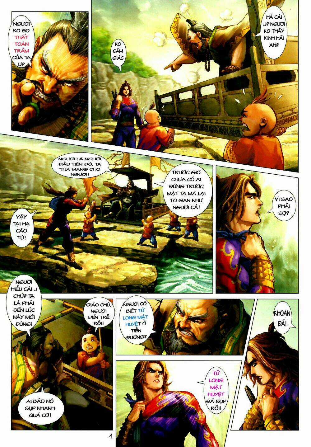 Thần Chưởng Long Kiếm Phi Chapter 6 trang 3