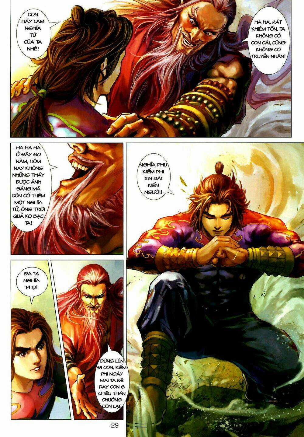 Thần Chưởng Long Kiếm Phi Chapter 6 trang 30