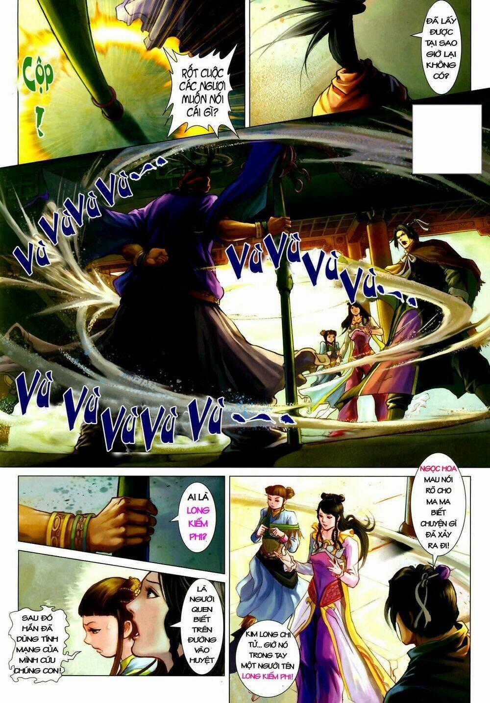 Thần Chưởng Long Kiếm Phi Chapter 6 trang 32