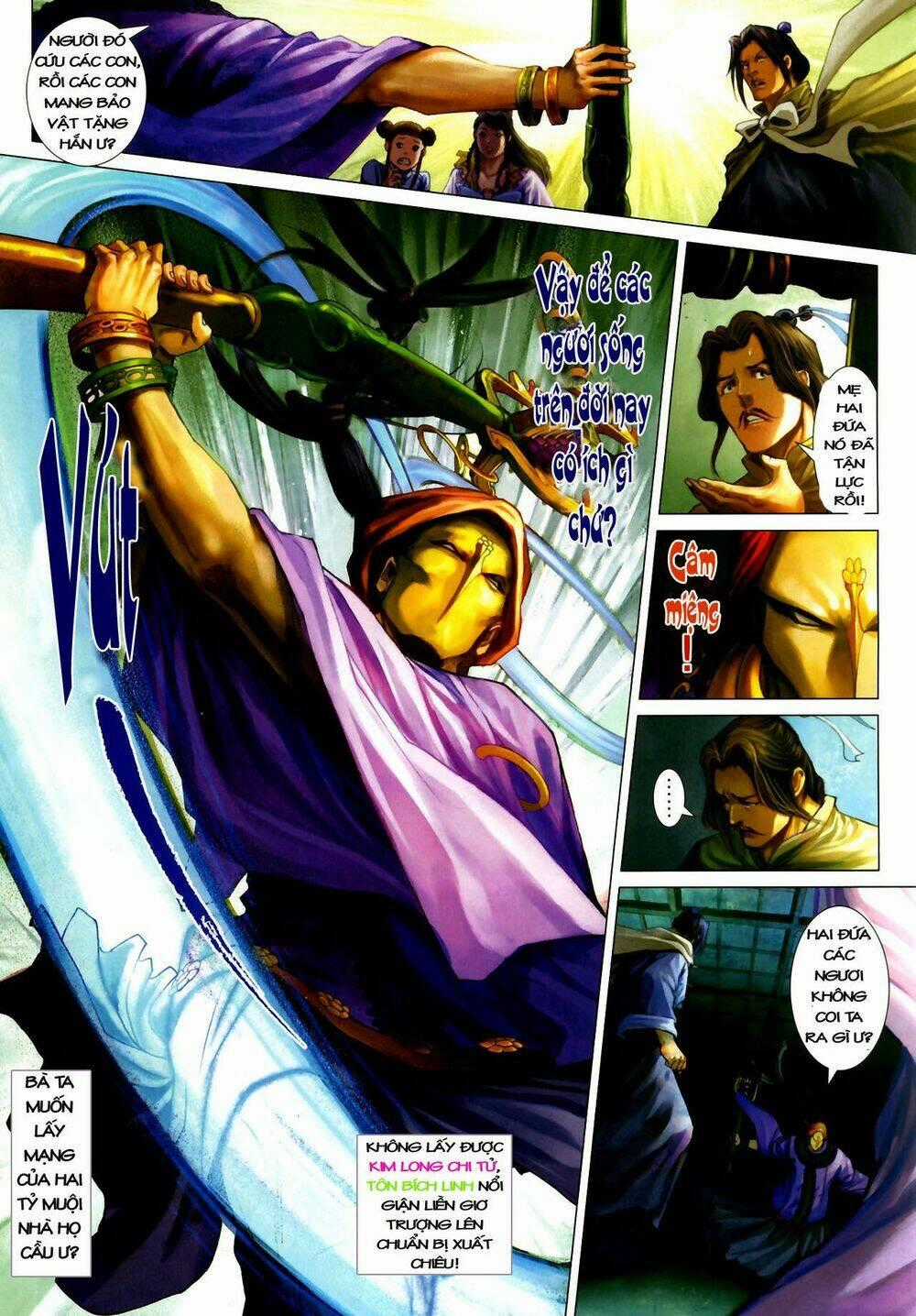 Thần Chưởng Long Kiếm Phi Chapter 6 trang 33