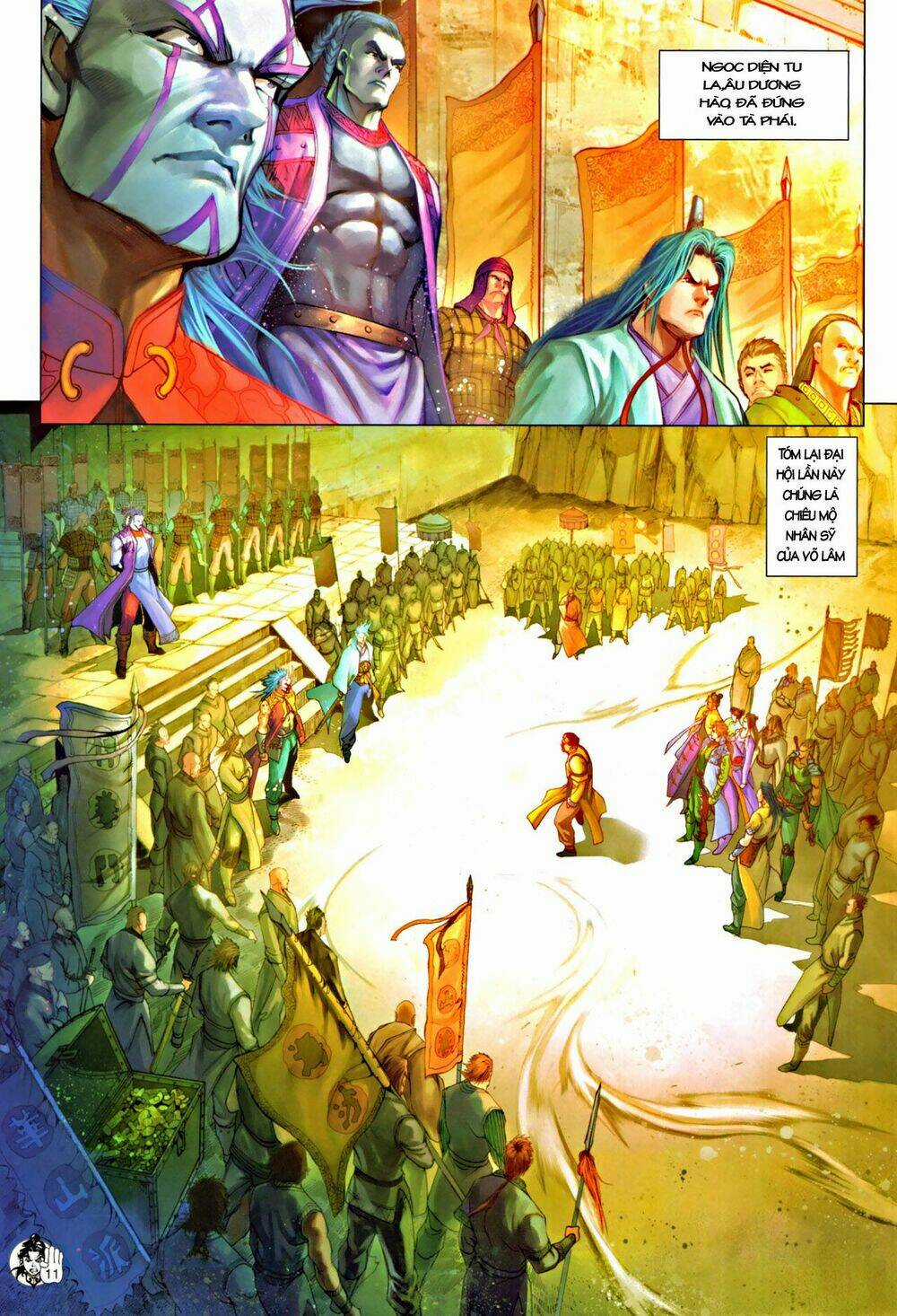 Thần Chưởng Long Kiếm Phi Chapter 60 trang 10