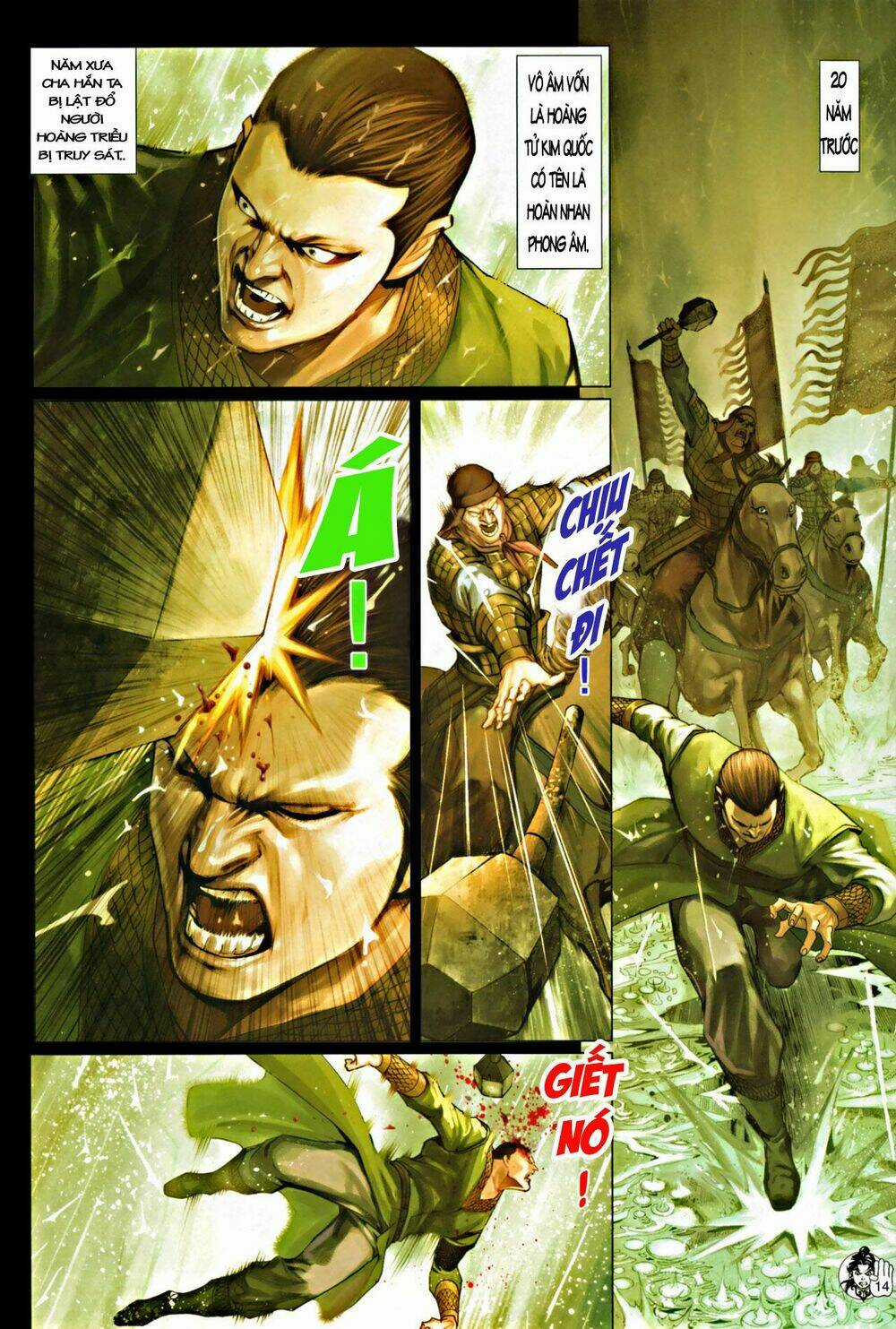 Thần Chưởng Long Kiếm Phi Chapter 60 trang 13