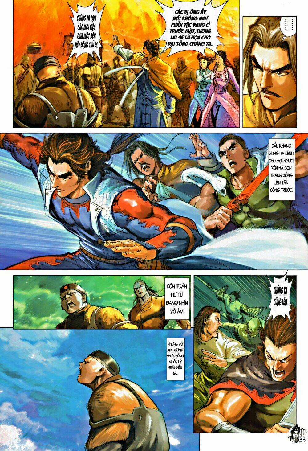 Thần Chưởng Long Kiếm Phi Chapter 60 trang 19