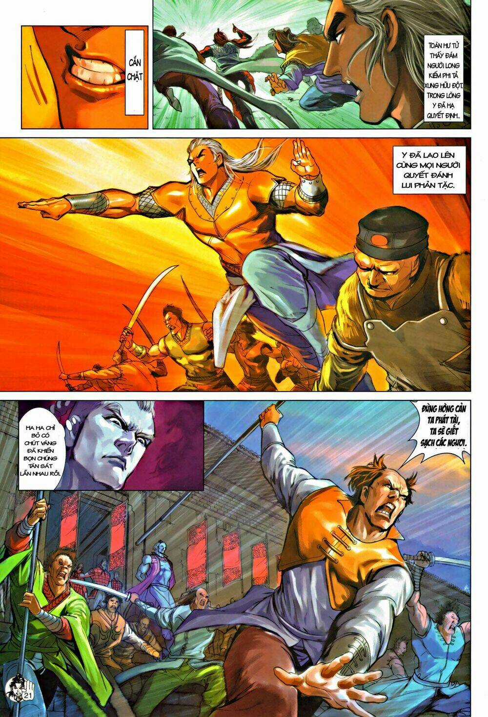 Thần Chưởng Long Kiếm Phi Chapter 60 trang 20