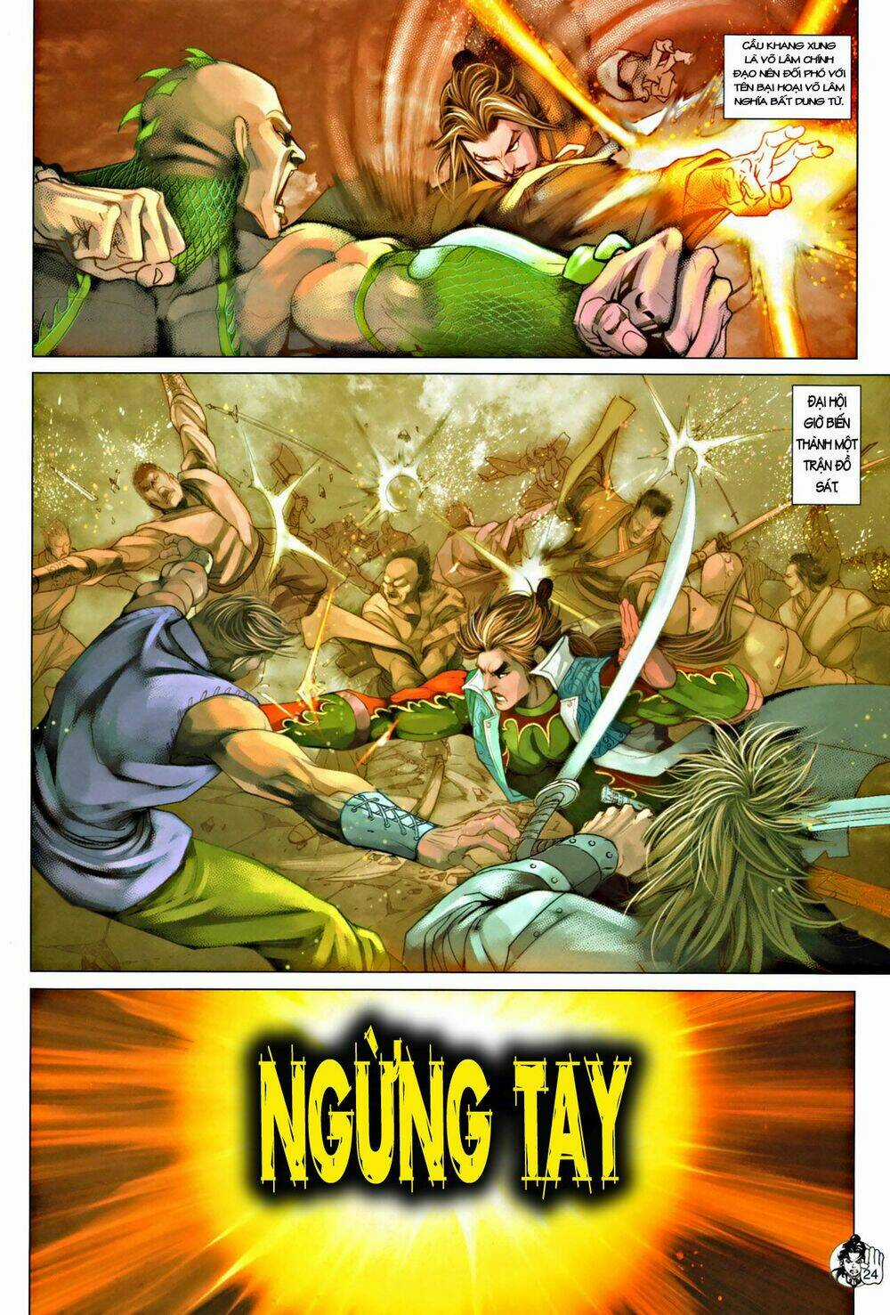 Thần Chưởng Long Kiếm Phi Chapter 60 trang 23