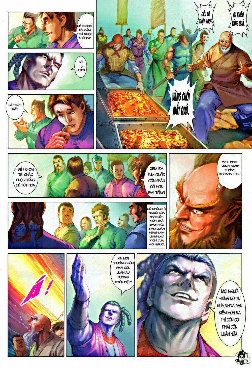 Thần Chưởng Long Kiếm Phi Chapter 60 trang 7