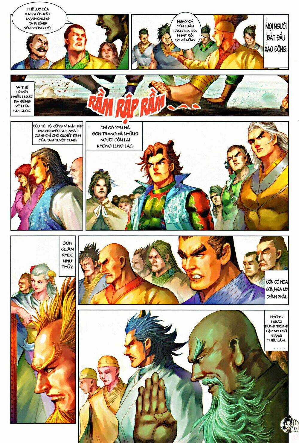 Thần Chưởng Long Kiếm Phi Chapter 60 trang 9