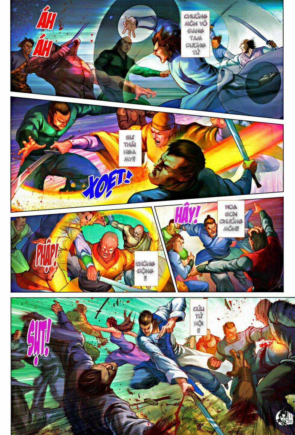 Thần Chưởng Long Kiếm Phi Chapter 62 trang 17