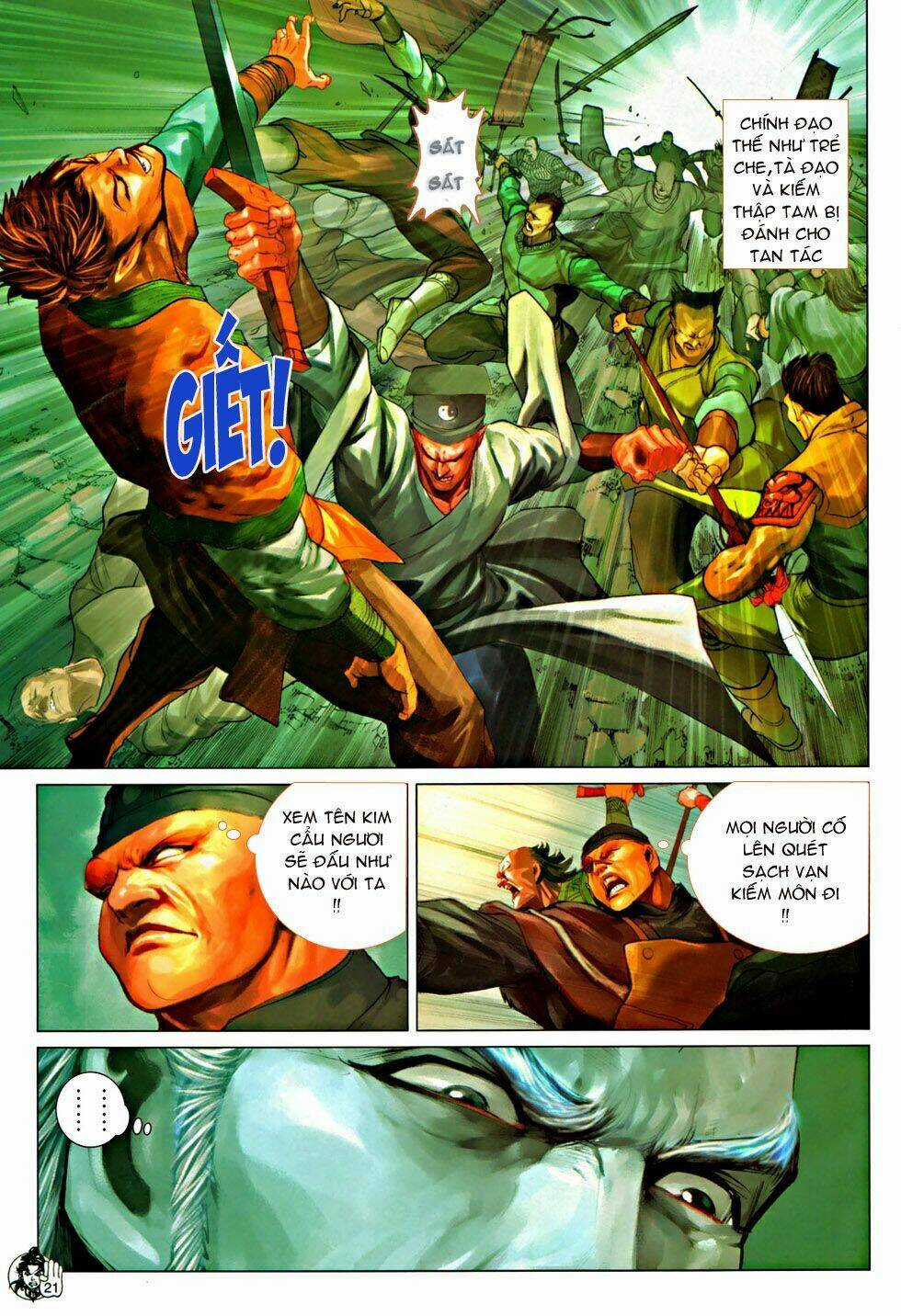 Thần Chưởng Long Kiếm Phi Chapter 62 trang 18