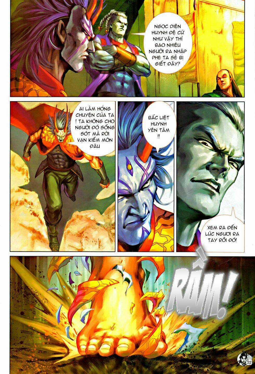 Thần Chưởng Long Kiếm Phi Chapter 62 trang 19