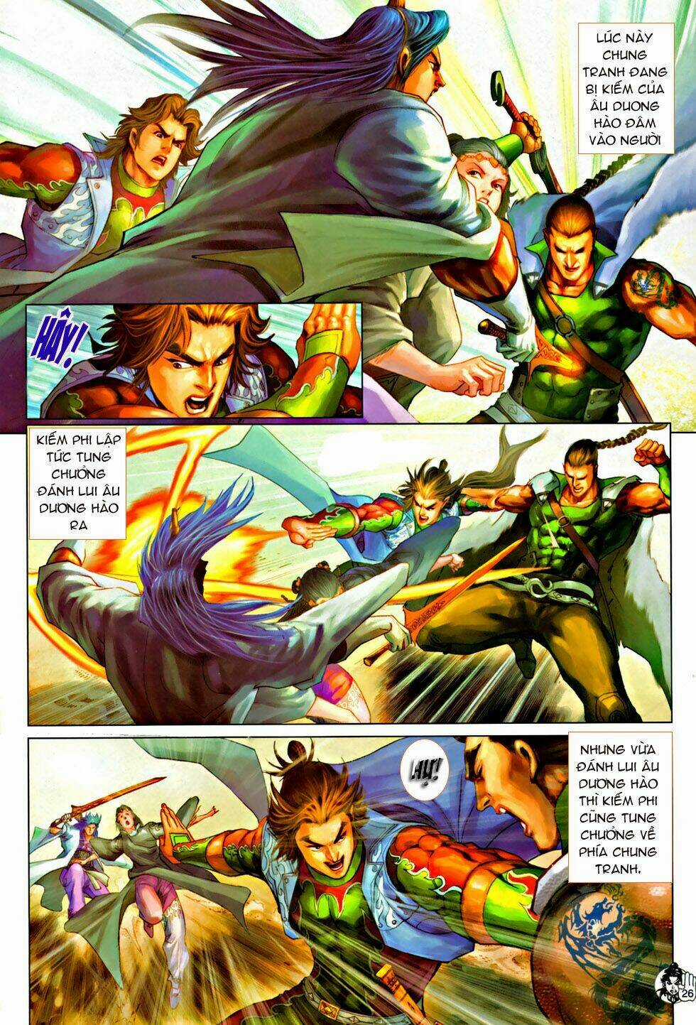 Thần Chưởng Long Kiếm Phi Chapter 62 trang 22