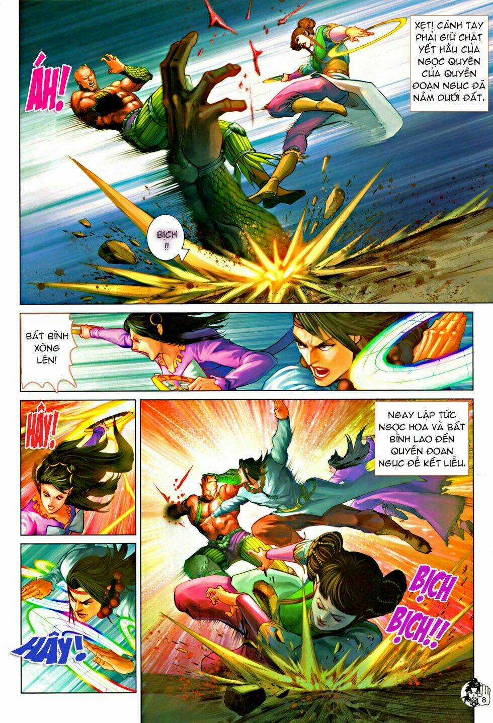 Thần Chưởng Long Kiếm Phi Chapter 62 trang 5