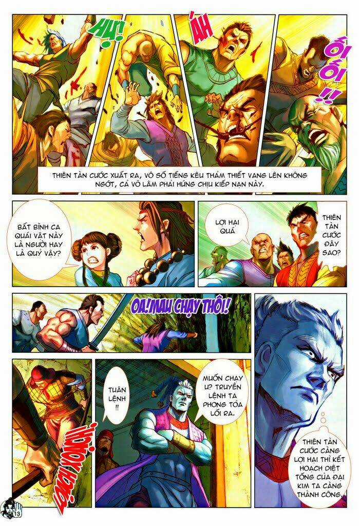 Thần Chưởng Long Kiếm Phi Chapter 63 trang 13