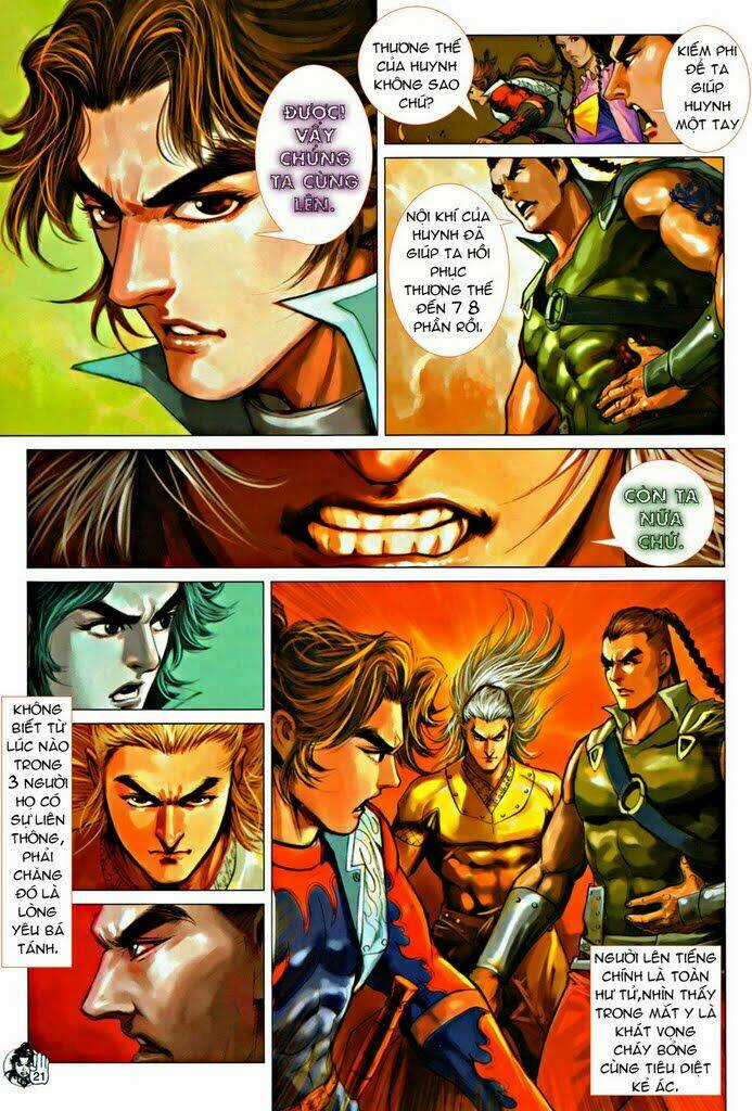 Thần Chưởng Long Kiếm Phi Chapter 63 trang 21