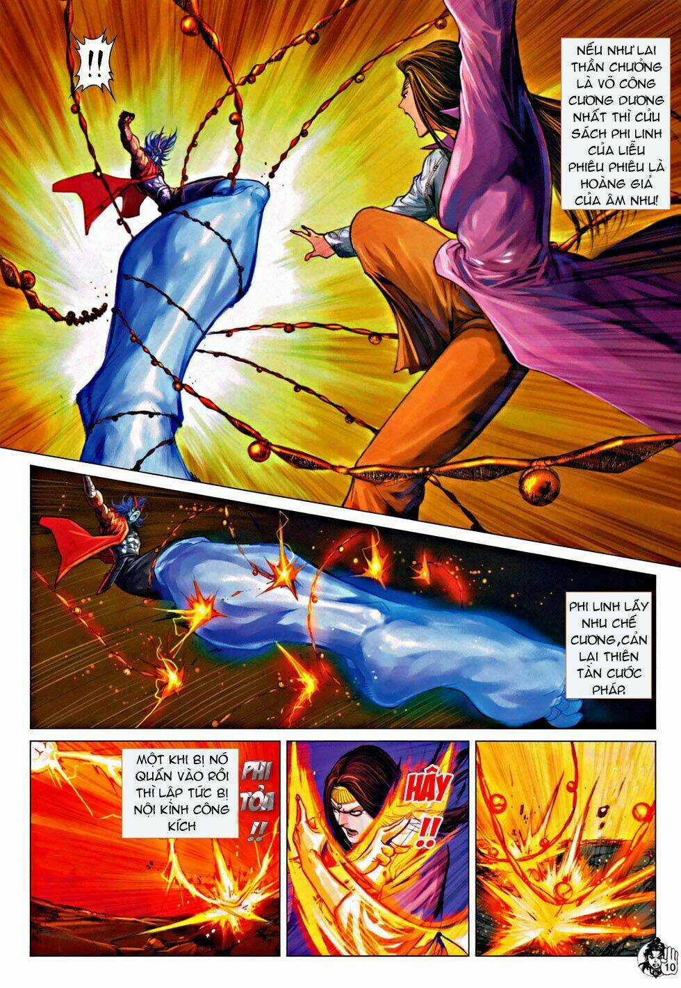 Thần Chưởng Long Kiếm Phi Chapter 68 trang 10