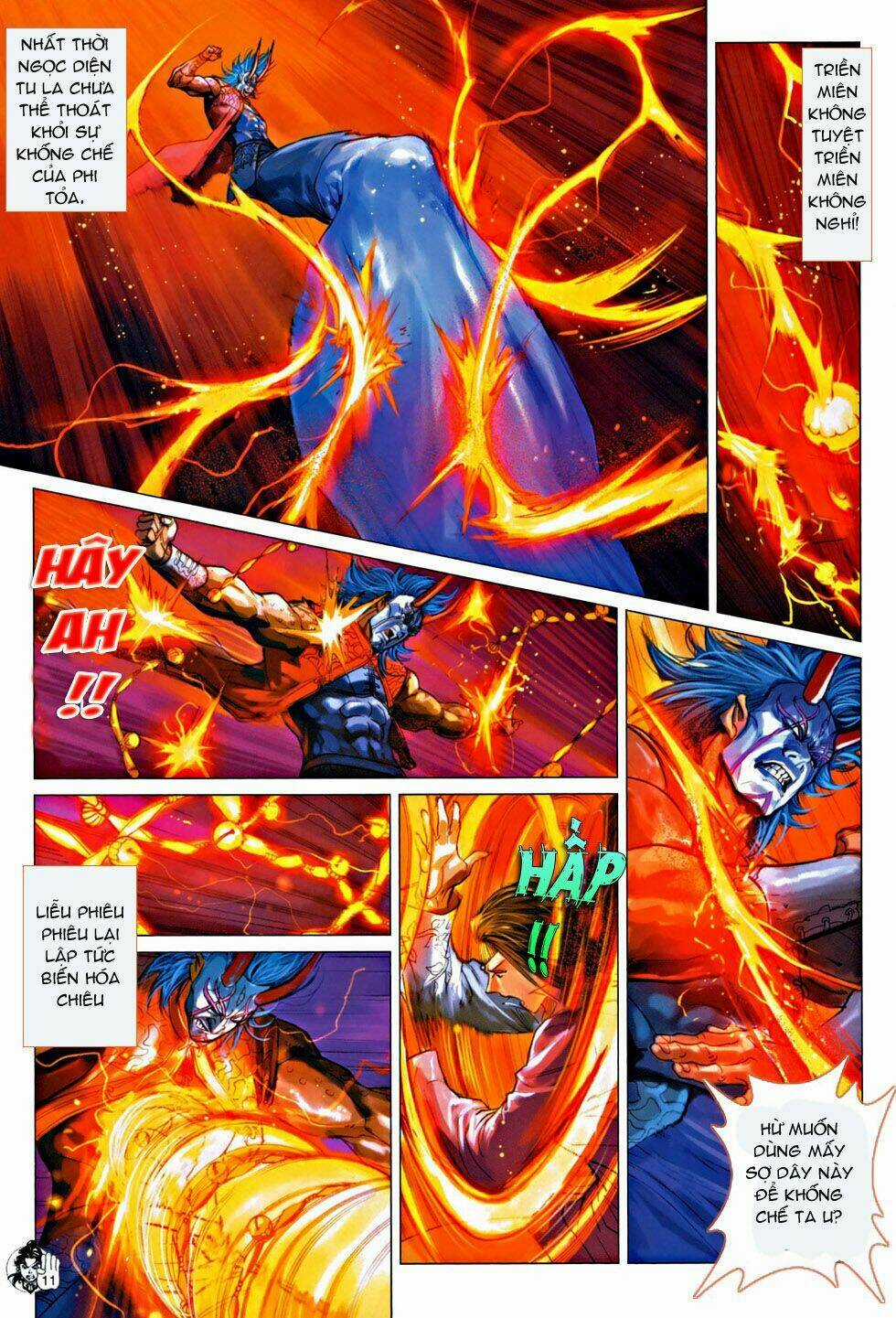 Thần Chưởng Long Kiếm Phi Chapter 68 trang 11