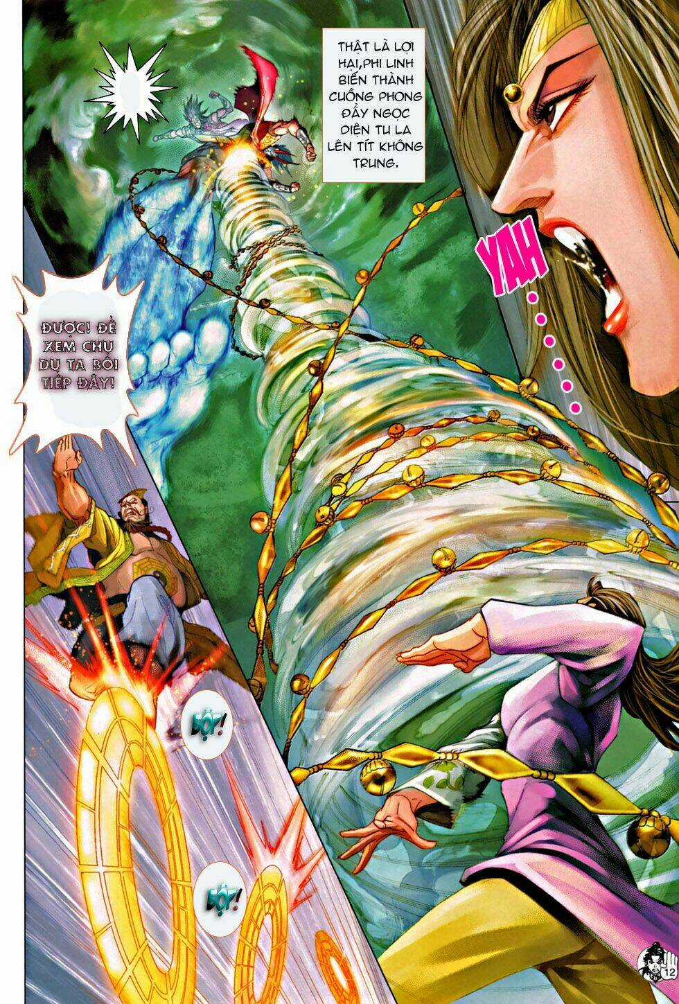 Thần Chưởng Long Kiếm Phi Chapter 68 trang 12