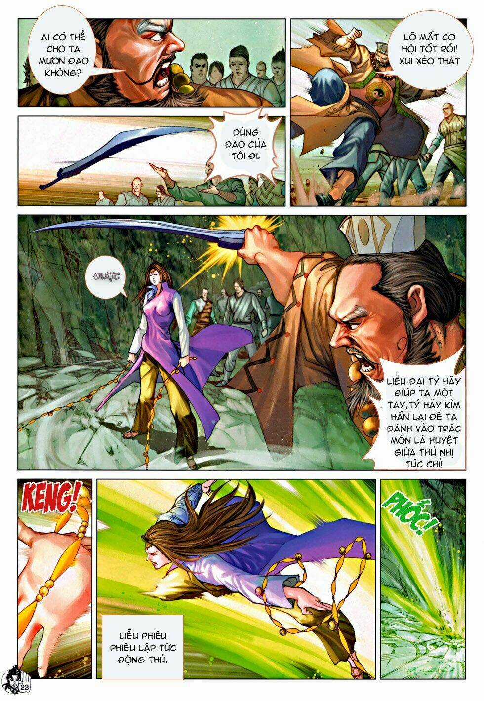 Thần Chưởng Long Kiếm Phi Chapter 68 trang 23