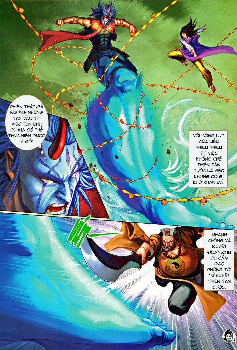 Thần Chưởng Long Kiếm Phi Chapter 68 trang 24