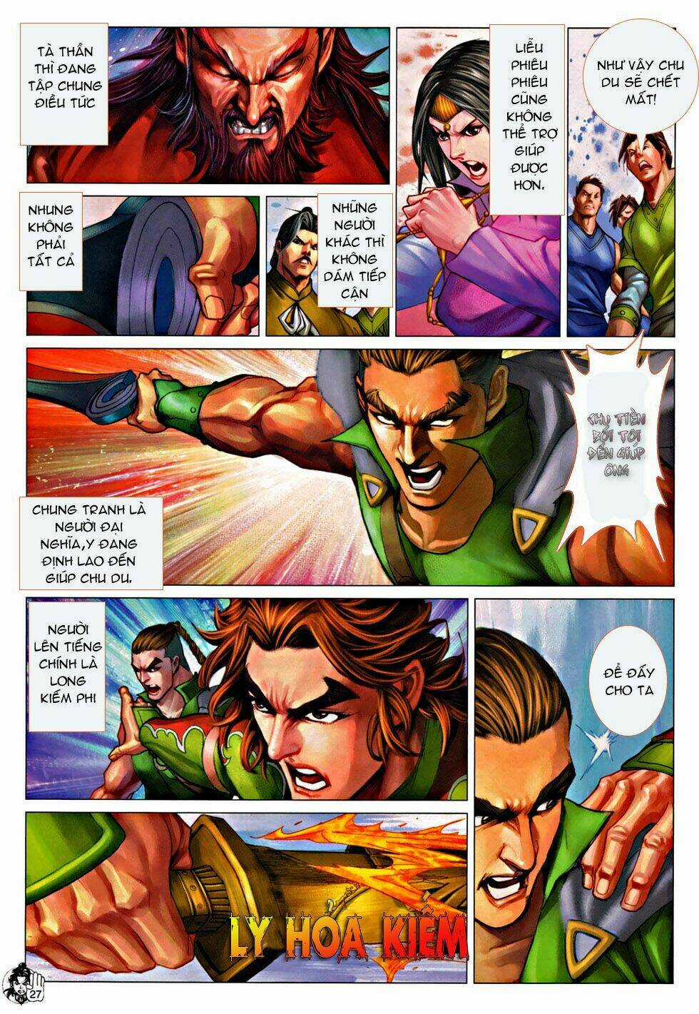 Thần Chưởng Long Kiếm Phi Chapter 68 trang 27