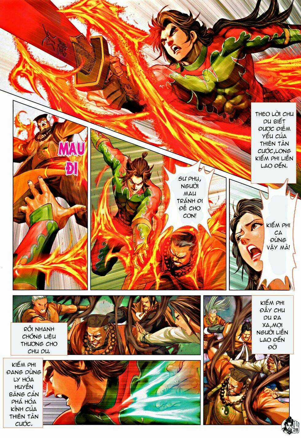 Thần Chưởng Long Kiếm Phi Chapter 68 trang 28
