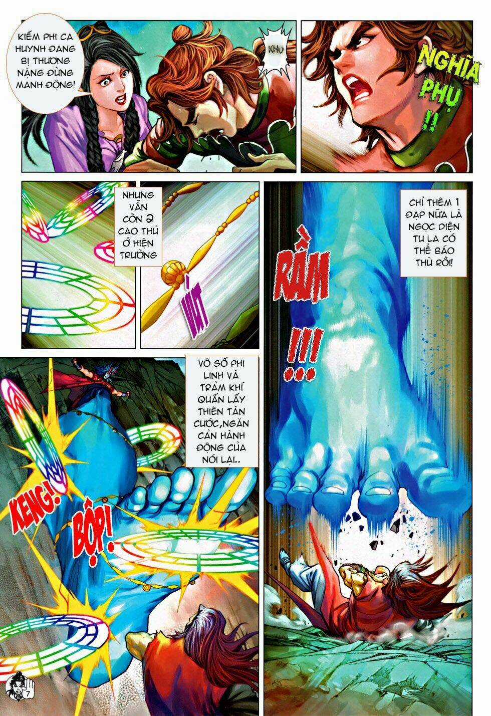 Thần Chưởng Long Kiếm Phi Chapter 68 trang 7