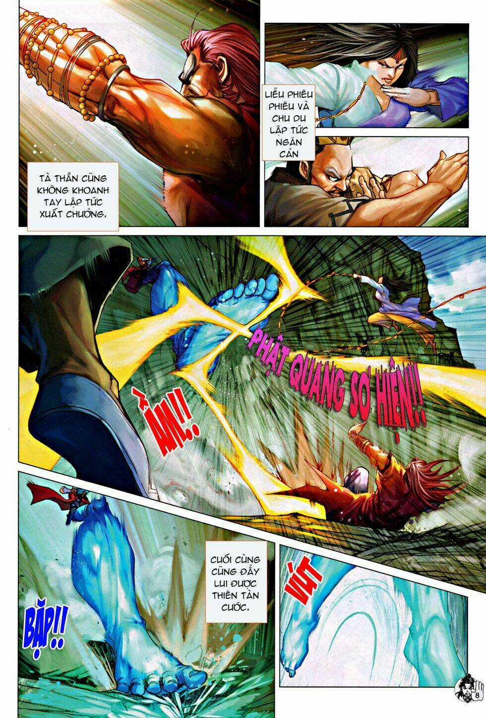 Thần Chưởng Long Kiếm Phi Chapter 68 trang 8