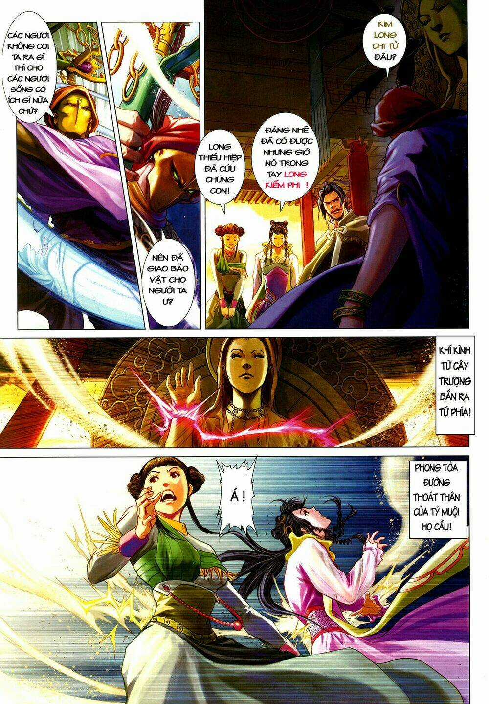 Thần Chưởng Long Kiếm Phi Chapter 7 trang 2