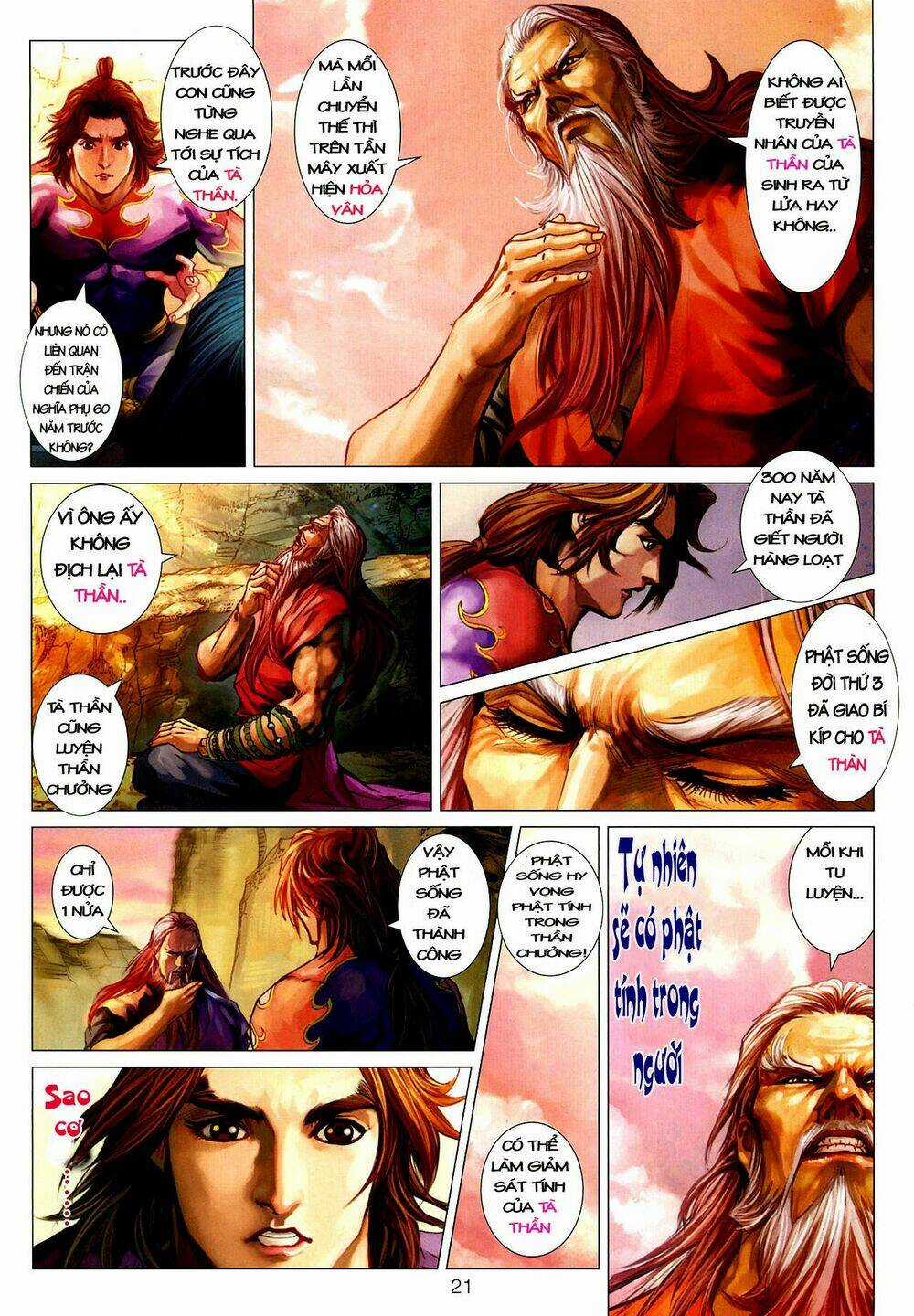 Thần Chưởng Long Kiếm Phi Chapter 7 trang 21