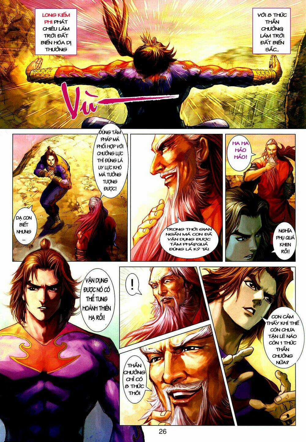 Thần Chưởng Long Kiếm Phi Chapter 7 trang 25