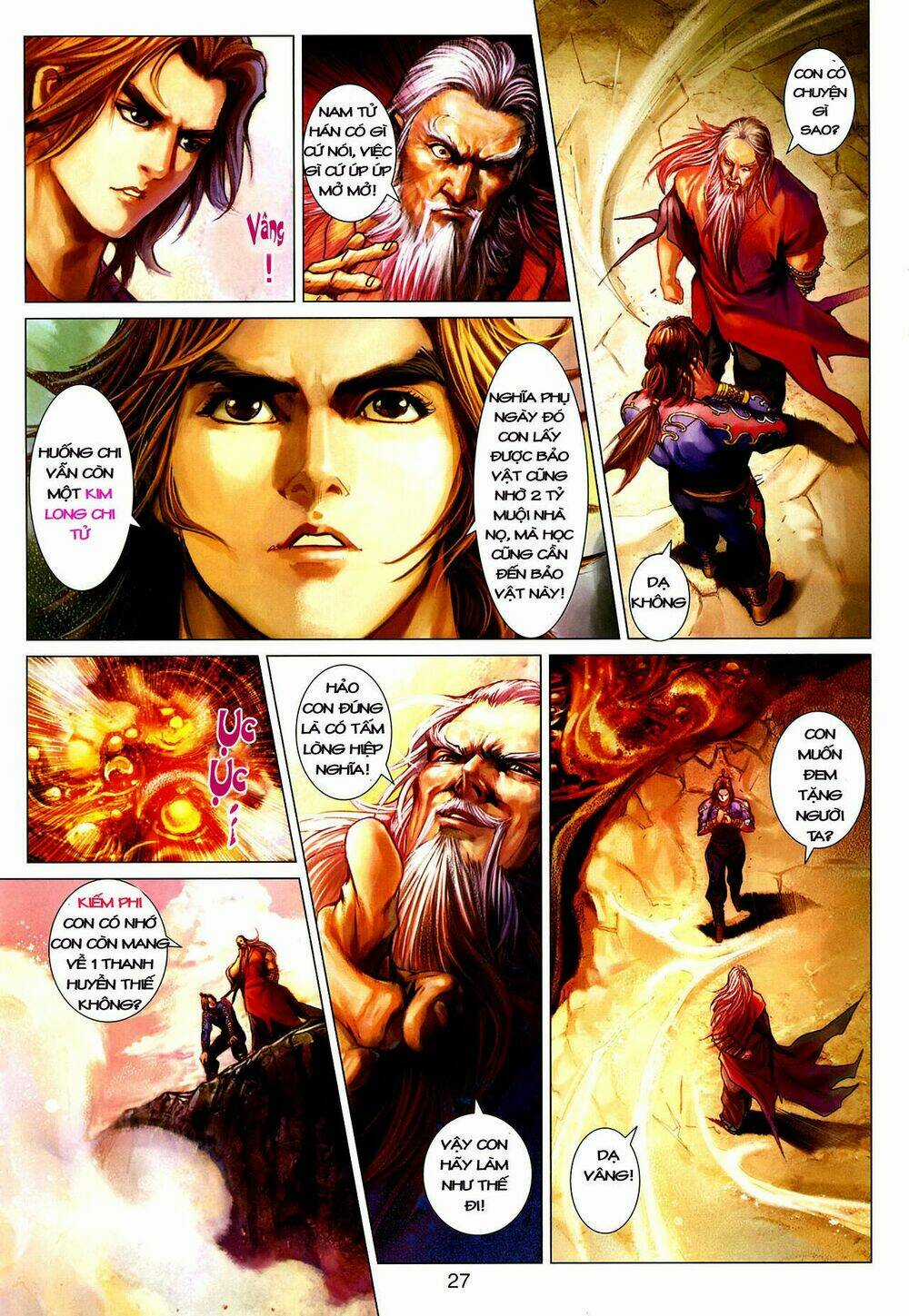 Thần Chưởng Long Kiếm Phi Chapter 7 trang 26