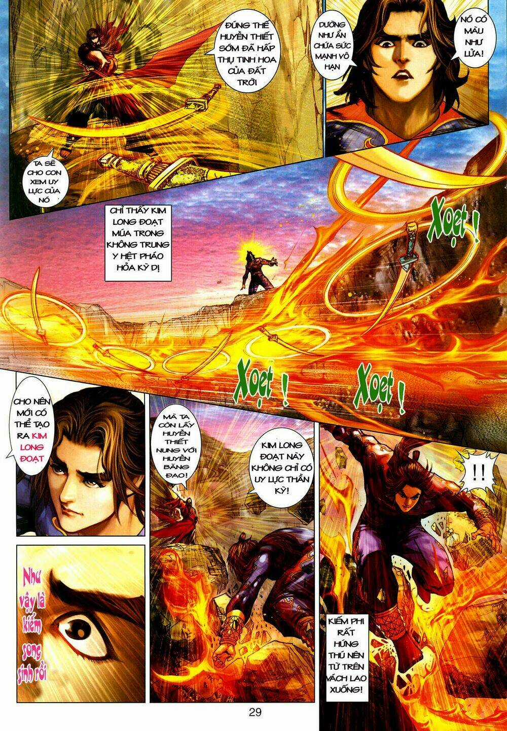 Thần Chưởng Long Kiếm Phi Chapter 7 trang 28