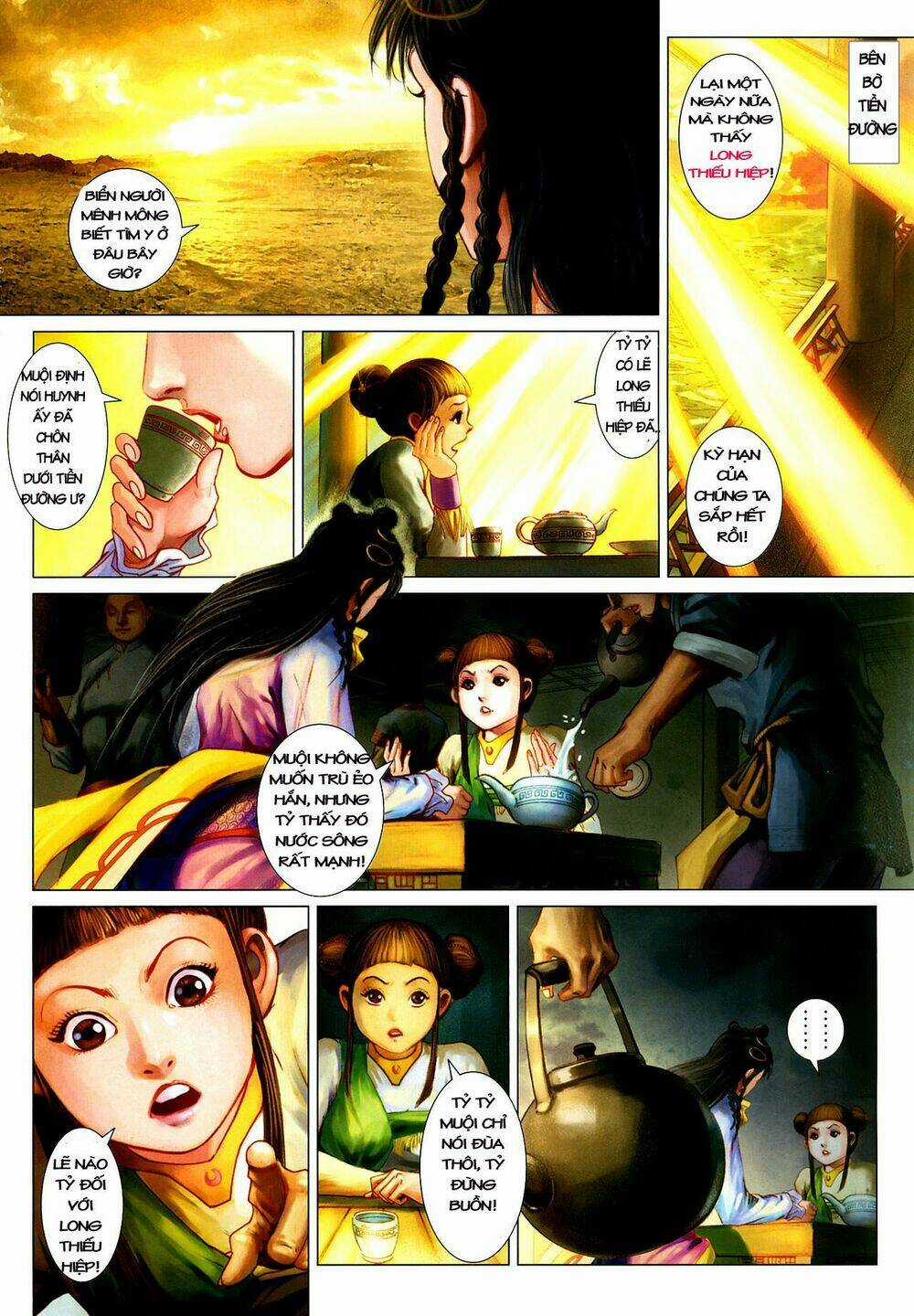 Thần Chưởng Long Kiếm Phi Chapter 7 trang 31