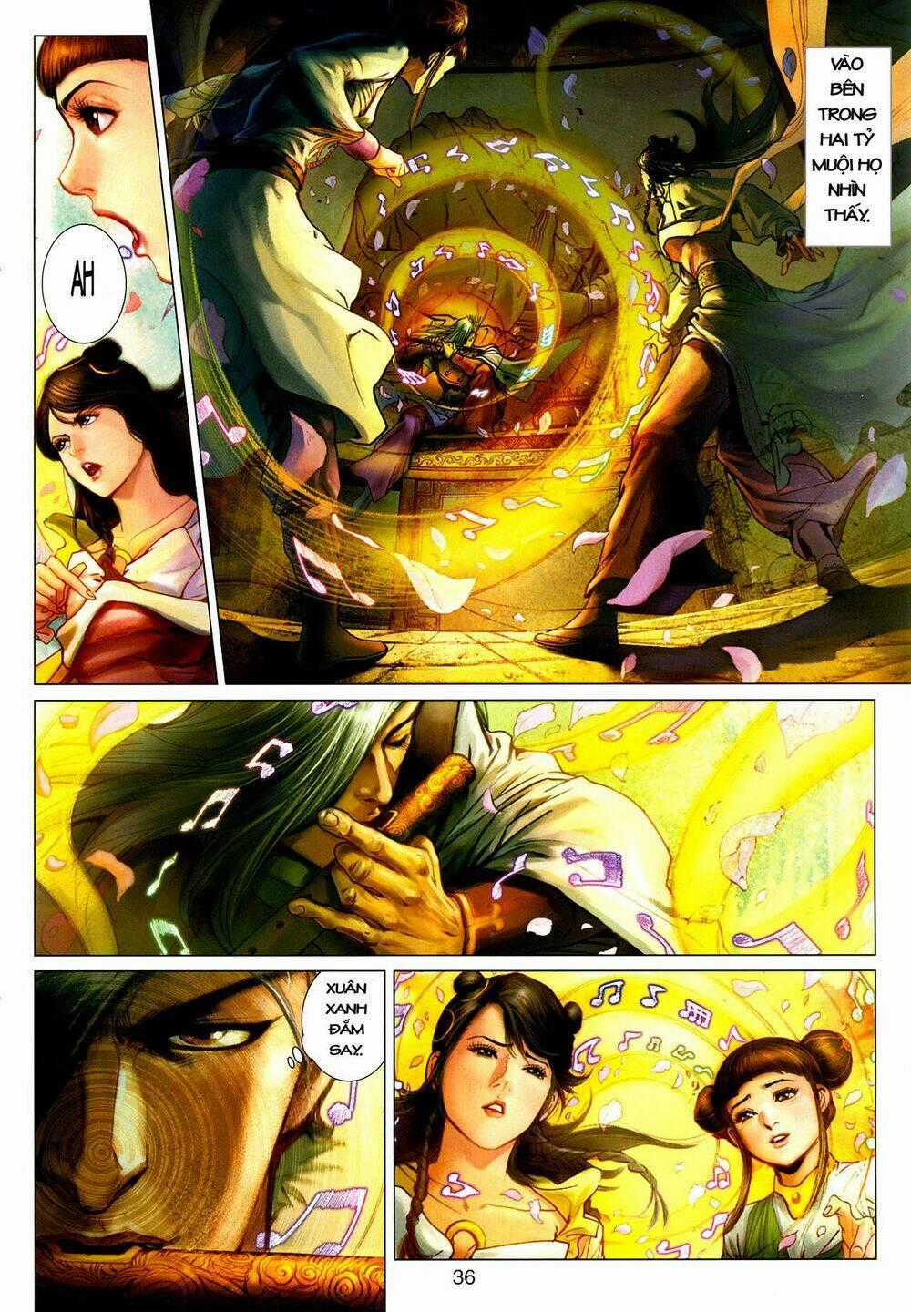 Thần Chưởng Long Kiếm Phi Chapter 7 trang 35