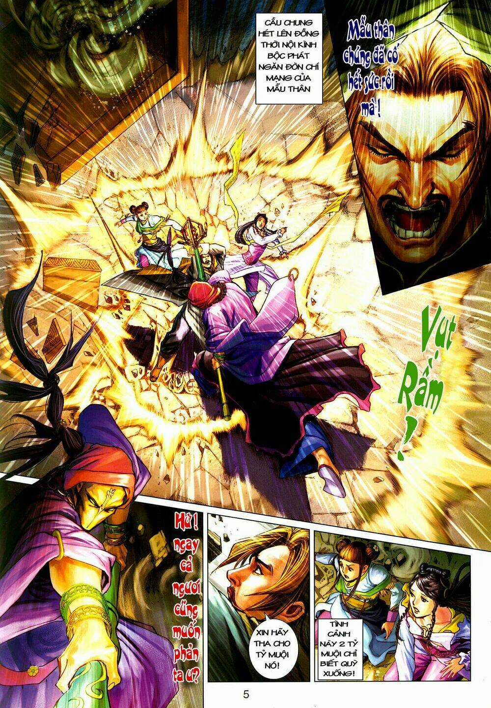 Thần Chưởng Long Kiếm Phi Chapter 7 trang 4