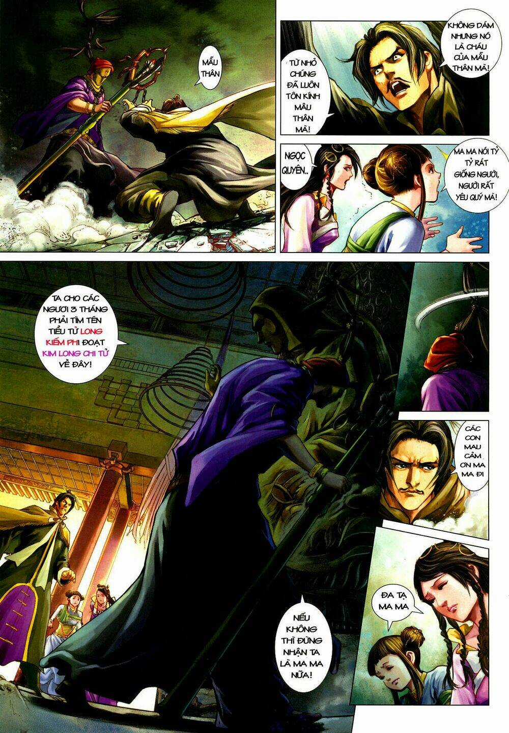 Thần Chưởng Long Kiếm Phi Chapter 7 trang 5