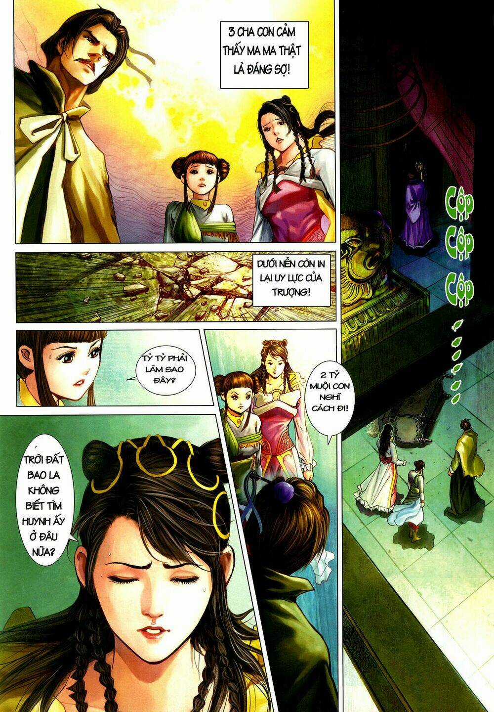 Thần Chưởng Long Kiếm Phi Chapter 7 trang 6