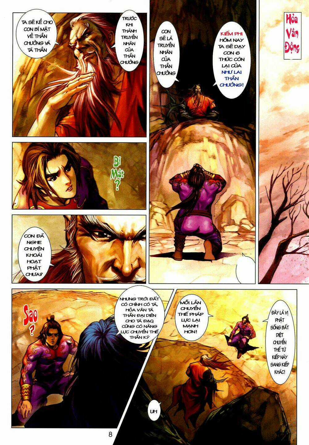 Thần Chưởng Long Kiếm Phi Chapter 7 trang 7