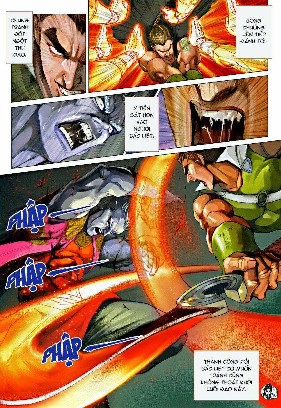 Thần Chưởng Long Kiếm Phi Chapter 70 trang 10