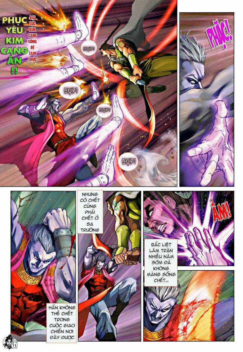 Thần Chưởng Long Kiếm Phi Chapter 70 trang 11