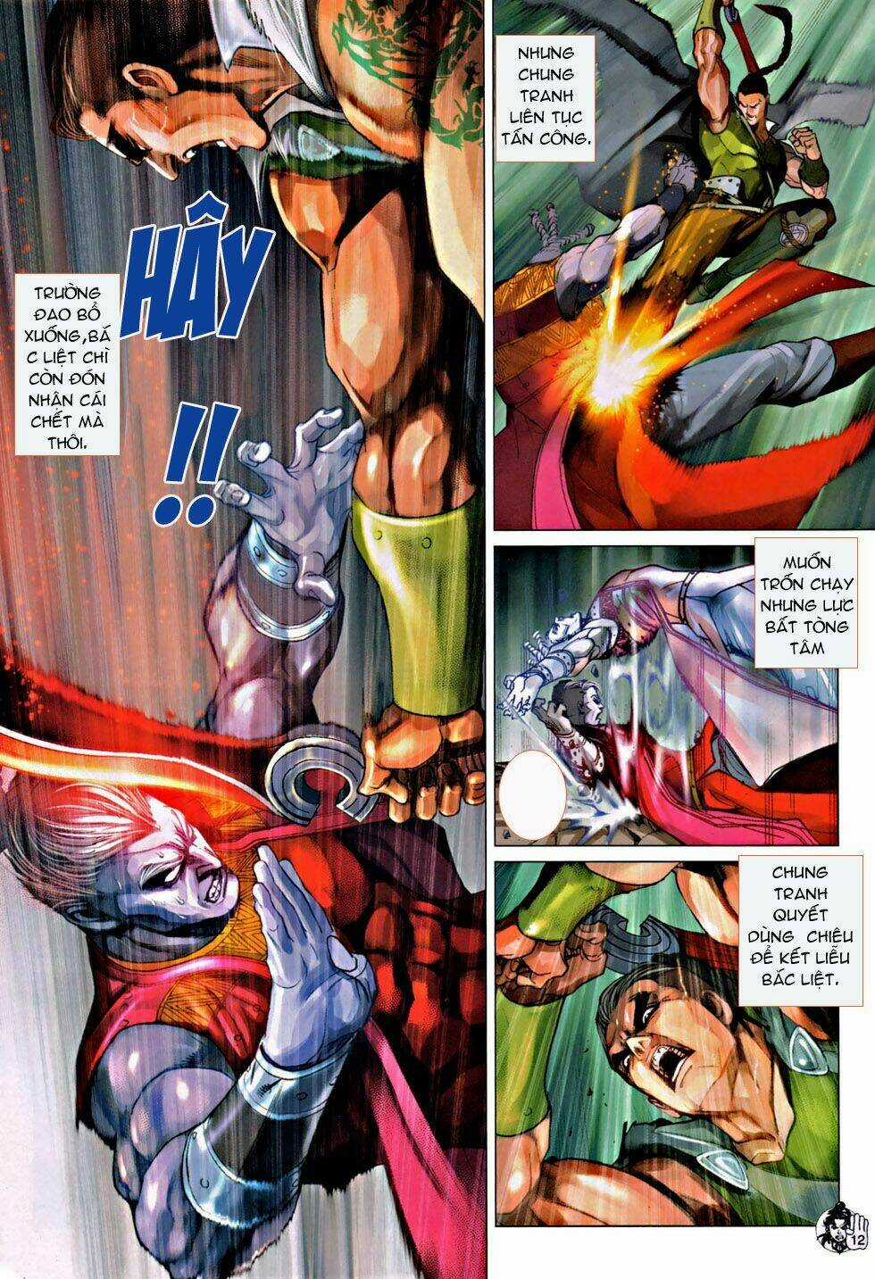 Thần Chưởng Long Kiếm Phi Chapter 70 trang 12