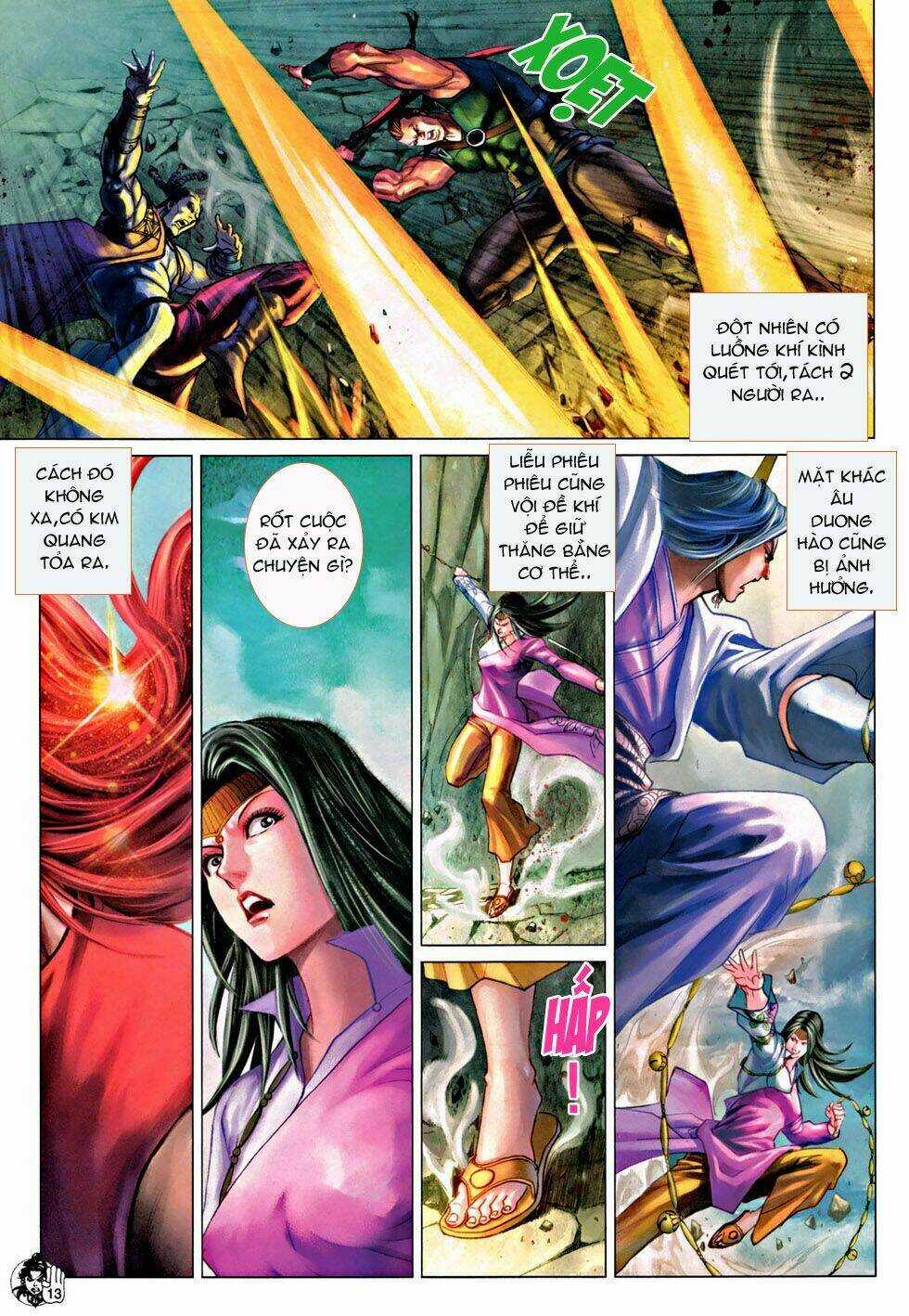 Thần Chưởng Long Kiếm Phi Chapter 70 trang 13