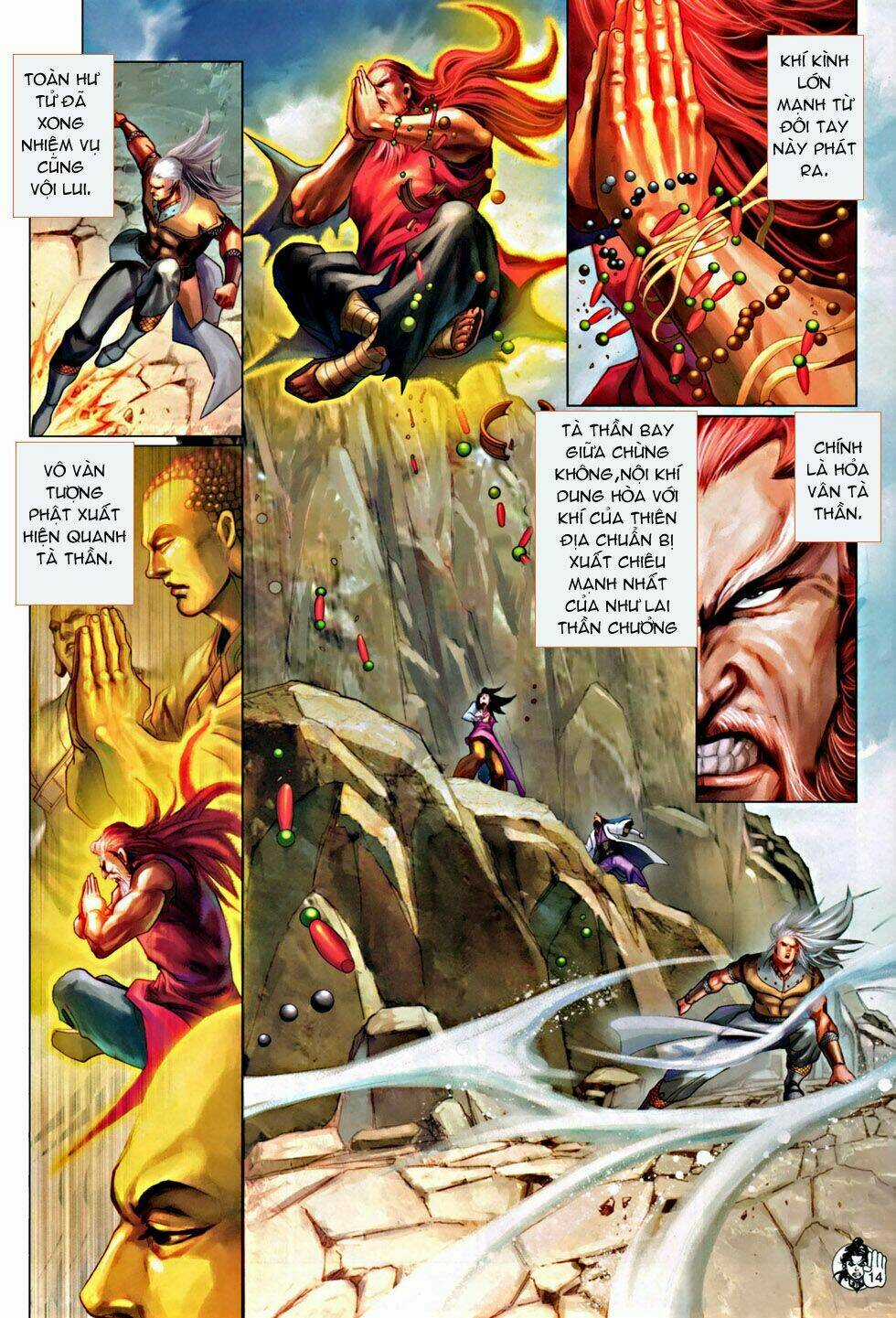 Thần Chưởng Long Kiếm Phi Chapter 70 trang 14