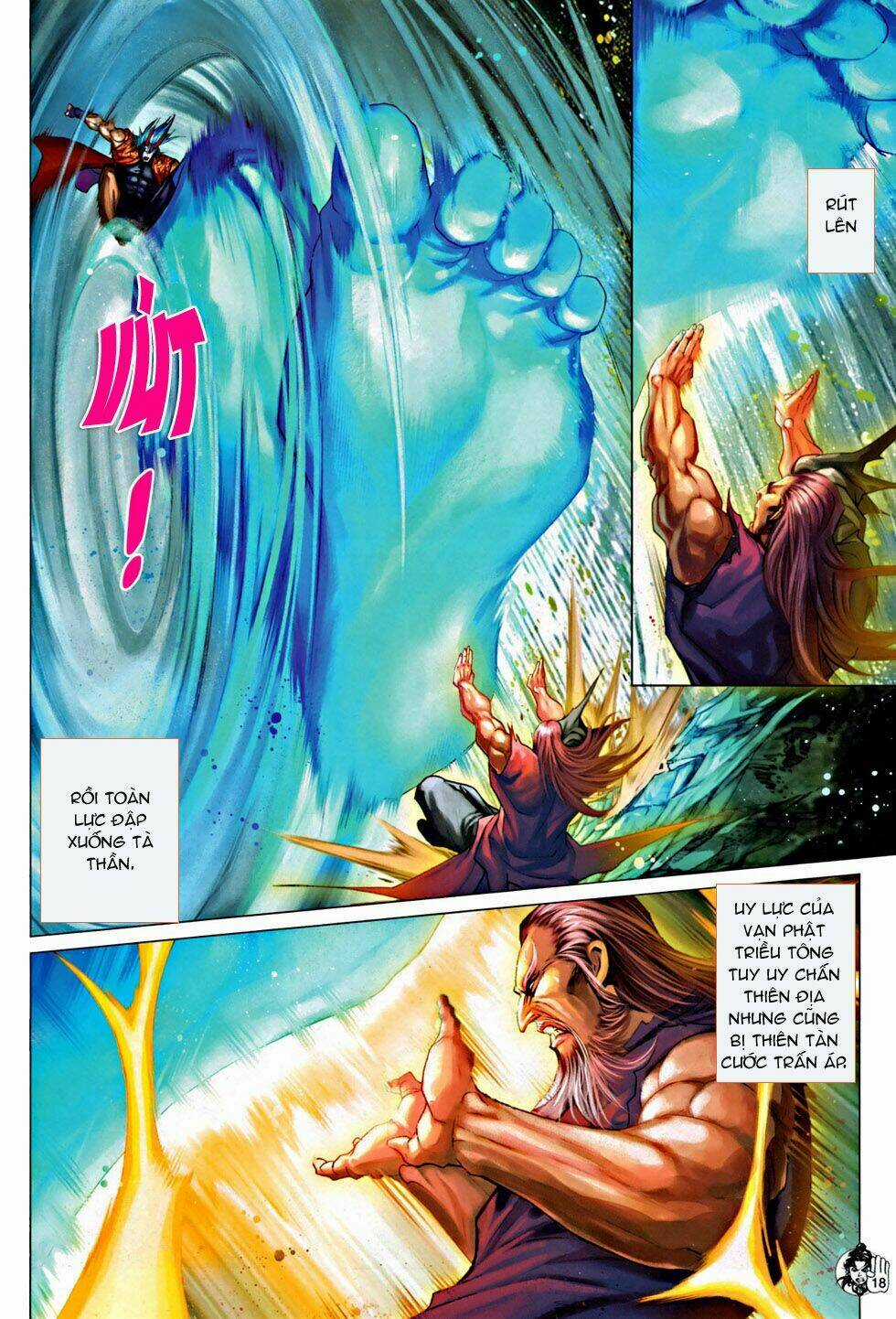 Thần Chưởng Long Kiếm Phi Chapter 70 trang 18