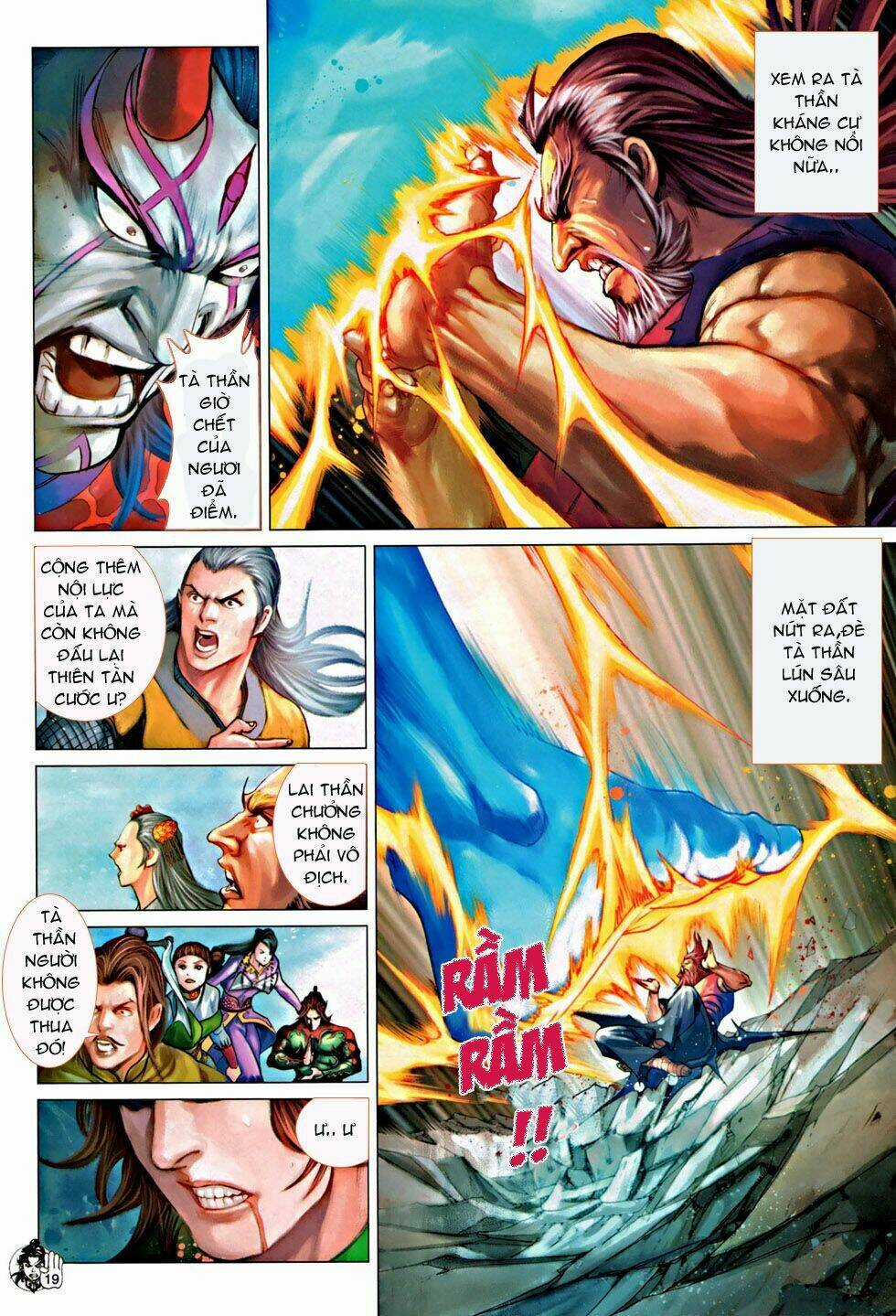 Thần Chưởng Long Kiếm Phi Chapter 70 trang 19