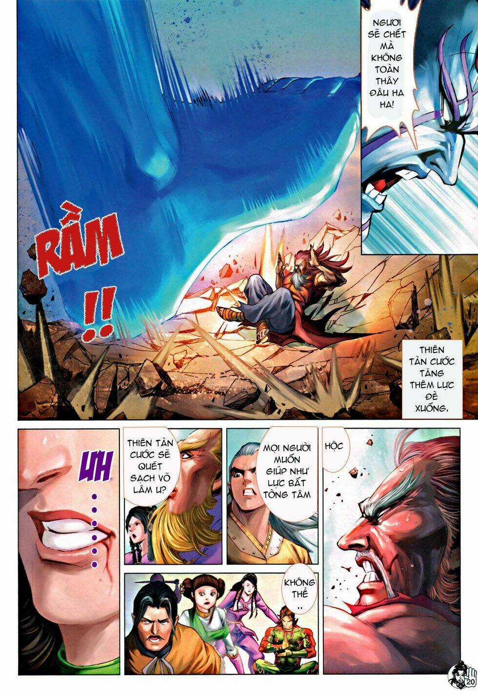 Thần Chưởng Long Kiếm Phi Chapter 70 trang 20